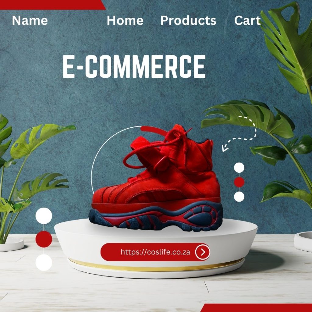 eCommerce design wireframe image