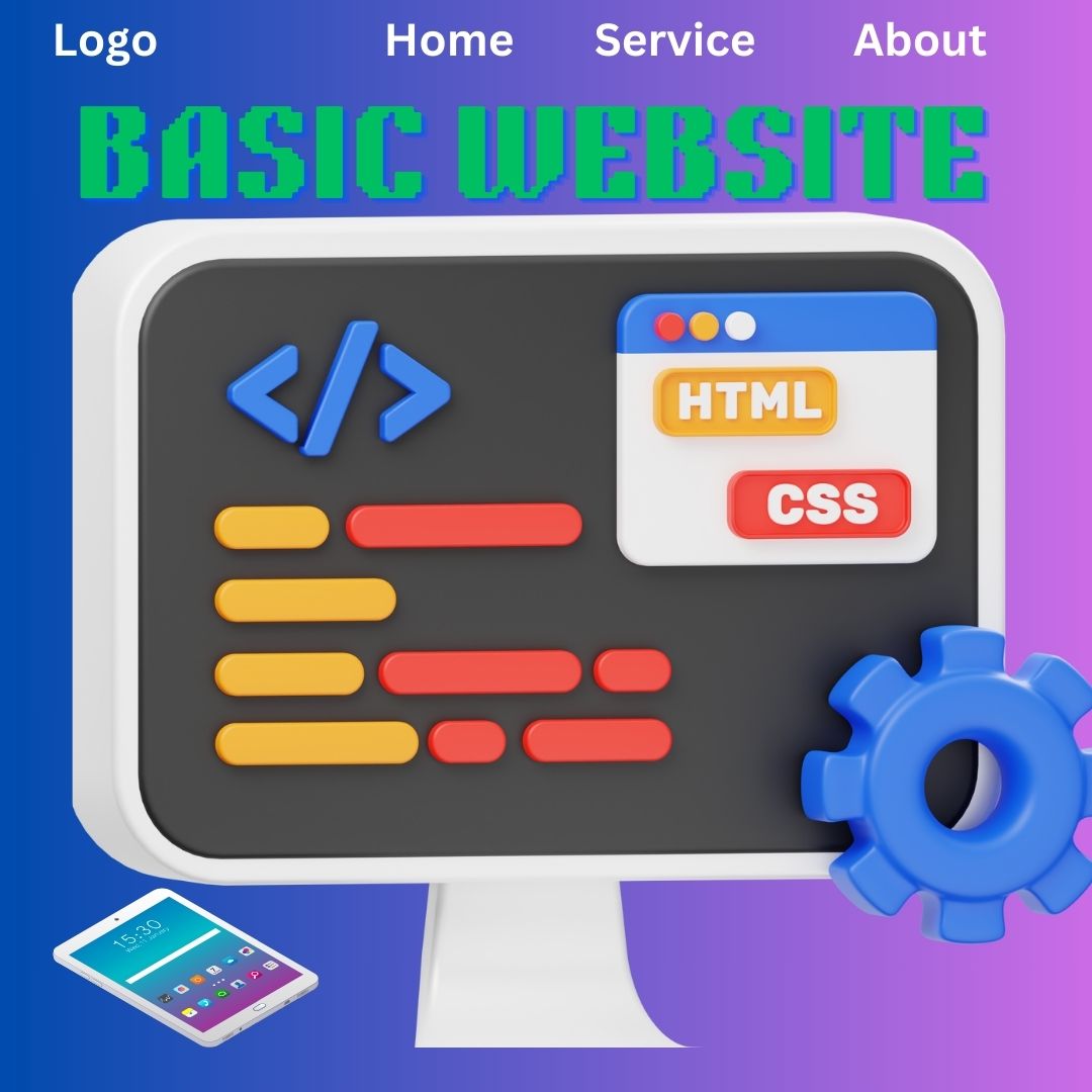 basic website image