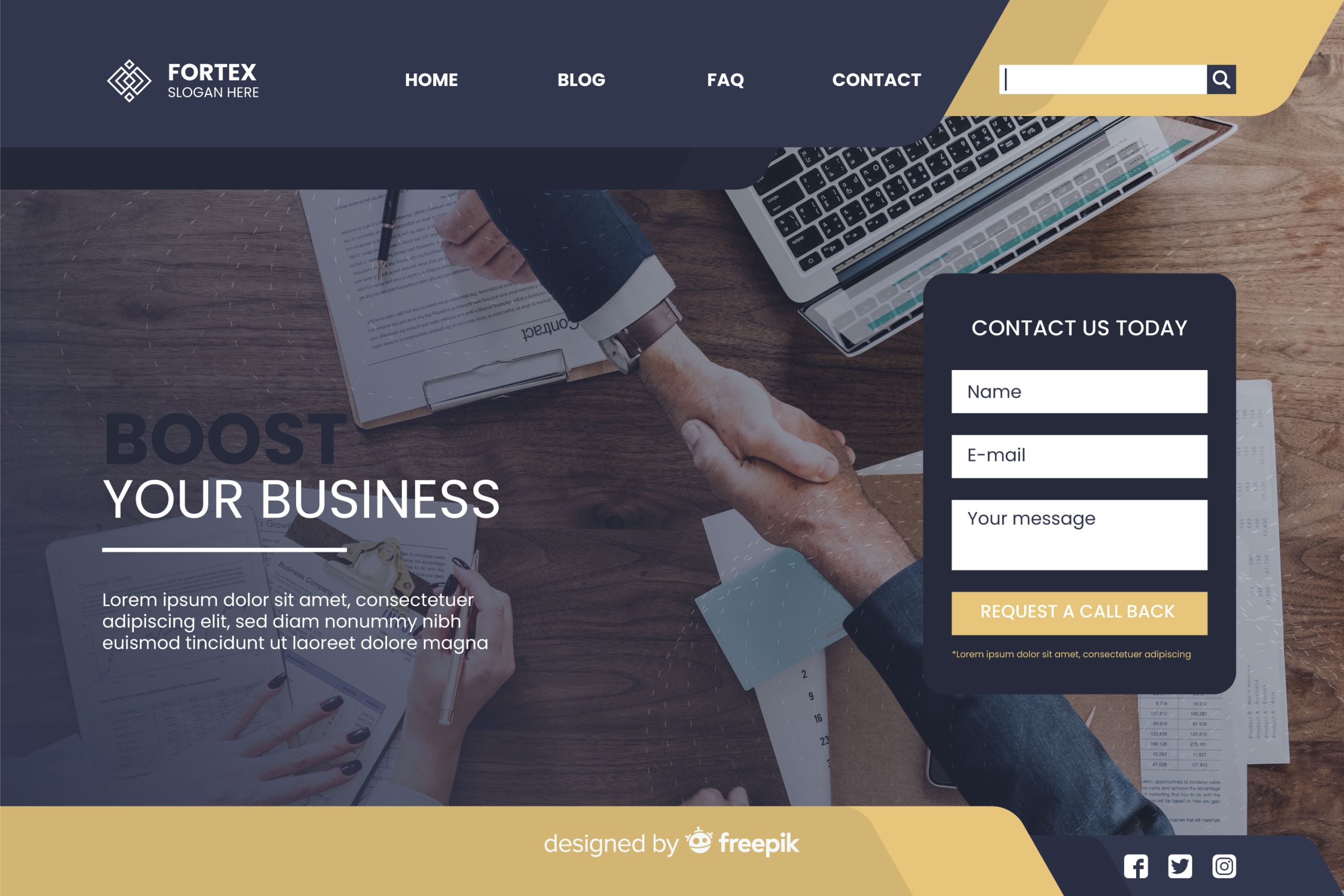 Advance Standard Website image